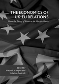 Cover: The Economics of UK-EU Relations - Palgrave Macmillan