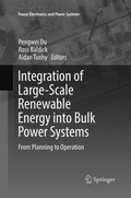 Cover: Integration of Large-Scale Renewable Energy into Bulk Power Systems - Springer