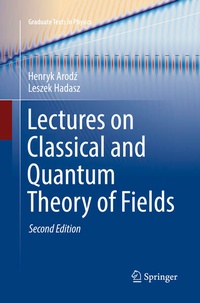Enlarge image Cover: Lectures on Classical and Quantum Theory of Fields - Springer