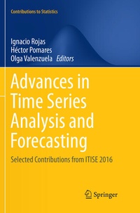 Enlarge image Cover: Advances in Time Series Analysis and Forecasting - Springer