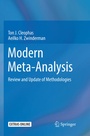 Cover: Modern Meta-Analysis - Springer