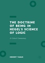 Cover: The Doctrine of Being in Hegel's Science of Logic - Palgrave Macmillan