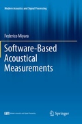 Cover: Software-Based Acoustical Measurements - Springer
