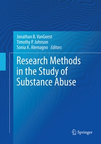 Enlarge image Cover: Research Methods in the Study of Substance Abuse - Springer