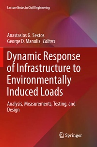 Enlarge image Cover: Dynamic Response of Infrastructure to Environmentally Induced Loads - Springer