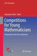 Cover: Competitions for Young Mathematicians - Springer