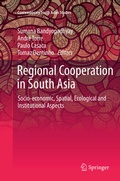 Cover: Regional Cooperation in South Asia - Springer