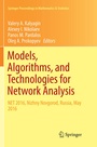 Cover: Models, Algorithms, and Technologies for Network Analysis - Springer
