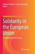Cover: Solidarity in the European Union - Springer