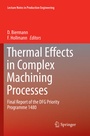 Cover: Thermal Effects in Complex Machining Processes - Springer