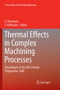 Cover: Thermal Effects in Complex Machining Processes - Springer
