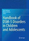 Cover: Handbook of DSM-5 Disorders in Children and Adolescents - Springer