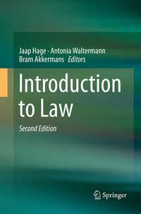 Enlarge image Cover: Introduction to Law - Springer