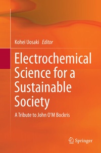 Abbildung von: Electrochemical Science for a Sustainable Society - Springer