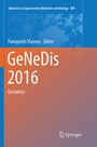 Cover: GeNeDis 2016 - Springer