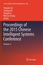 Cover: Proceedings of the 2015 Chinese Intelligent Systems Conference - Springer