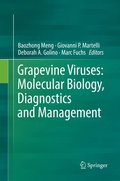 Cover: Grapevine Viruses: Molecular Biology, Diagnostics and Management - Springer