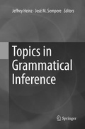 Cover: Topics in Grammatical Inference - Springer
