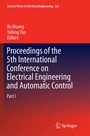 Cover: Proceedings of the 5th International Conference on Electrical Engineering and Automatic Control - Springer