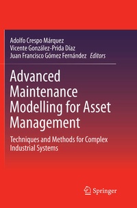 Enlarge image Cover: Advanced Maintenance Modelling for Asset Management - Springer