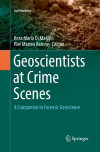 Enlarge image Cover: Geoscientists at Crime Scenes - Springer