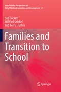 Cover: Families and Transition to School - Springer