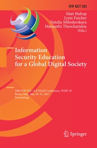 Abbildung von: Information Security Education for a Global Digital Society - Springer