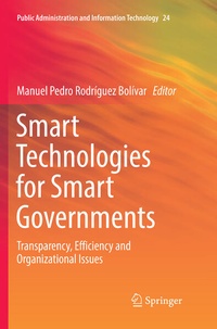 Enlarge image Cover: Smart Technologies for Smart Governments - Springer