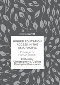 Cover: Higher Education Access in the Asia Pacific - Palgrave Macmillan
