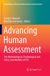 Enlarge image Cover: Advancing Human Assessment - Springer