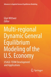 Enlarge image Cover: Multi-regional Dynamic General Equilibrium Modeling of the U.S. Economy - Springer