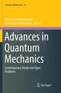 Cover: Advances in Quantum Mechanics - Springer