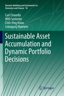 Cover: Sustainable Asset Accumulation and Dynamic Portfolio Decisions - Springer