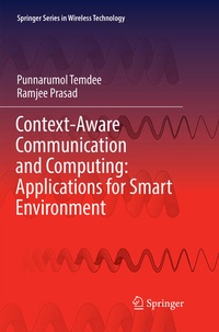 Enlarge image Cover: Context-Aware Communication and Computing: Applications for Smart Environment - Springer
