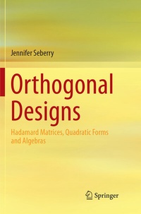 Abbildung von: Orthogonal Designs - Springer