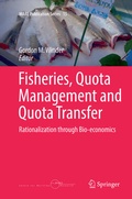 Cover: Fisheries, Quota Management and Quota Transfer - Springer