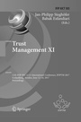Cover: Trust Management XI - Springer