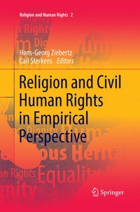 Enlarge image Cover: Religion and Civil Human Rights in Empirical Perspective - Springer