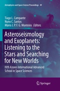 Cover: Asteroseismology and Exoplanets: Listening to the Stars and Searching for New Worlds - Springer