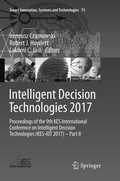 Cover: Intelligent Decision Technologies 2017 - Springer