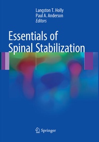 Enlarge image Cover: Essentials of Spinal Stabilization - Springer