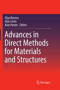 Cover: Advances in Direct Methods for Materials and Structures - Springer