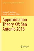 Cover: Approximation Theory XV: San Antonio 2016 - Springer