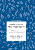 Bild: Postgrowth and Wellbeing - Palgrave Macmillan