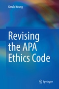 Cover: Revising the APA Ethics Code - Springer