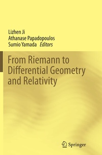 Abbildung von: From Riemann to Differential Geometry and Relativity - Springer