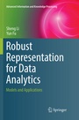 Cover: Robust Representation for Data Analytics - Springer