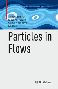 Enlarge image Cover: Particles in Flows - Birkhäuser