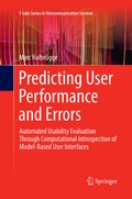 Cover: Predicting User Performance and Errors - Springer