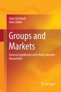 Cover: Groups and Markets - Springer